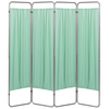 Omnimed 4 Section Economy Privacy Screen with Vinyl Panels, Green 153094-15